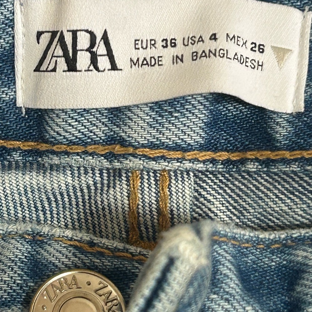 Zara Blue Denim Jeans
